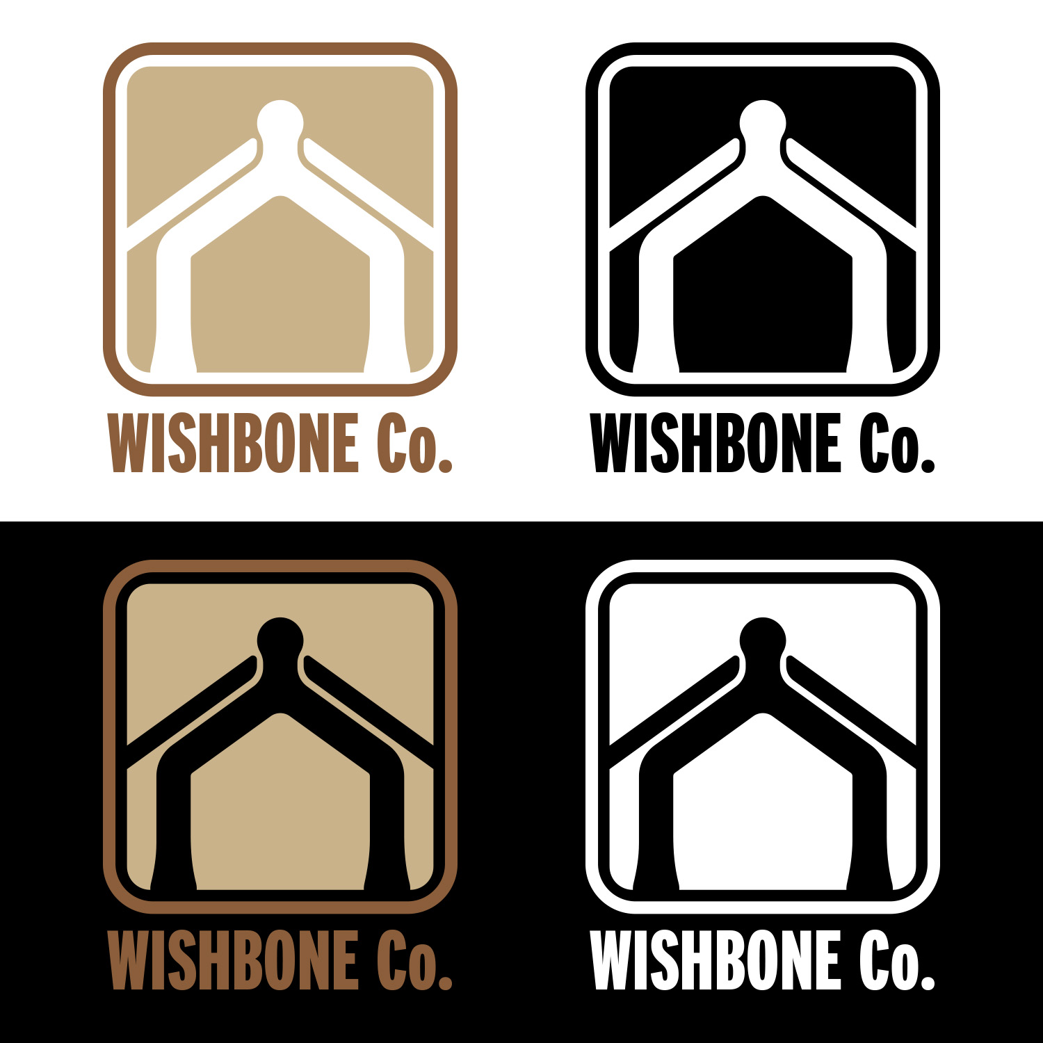 Logo Design by artheirz for Wishbone Construction LLC | Design #29295925