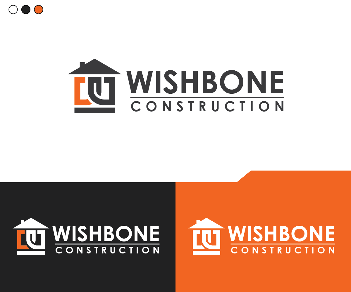 Logo-Design von tridsgn für Wishbone Construction LLC | Design #29289598