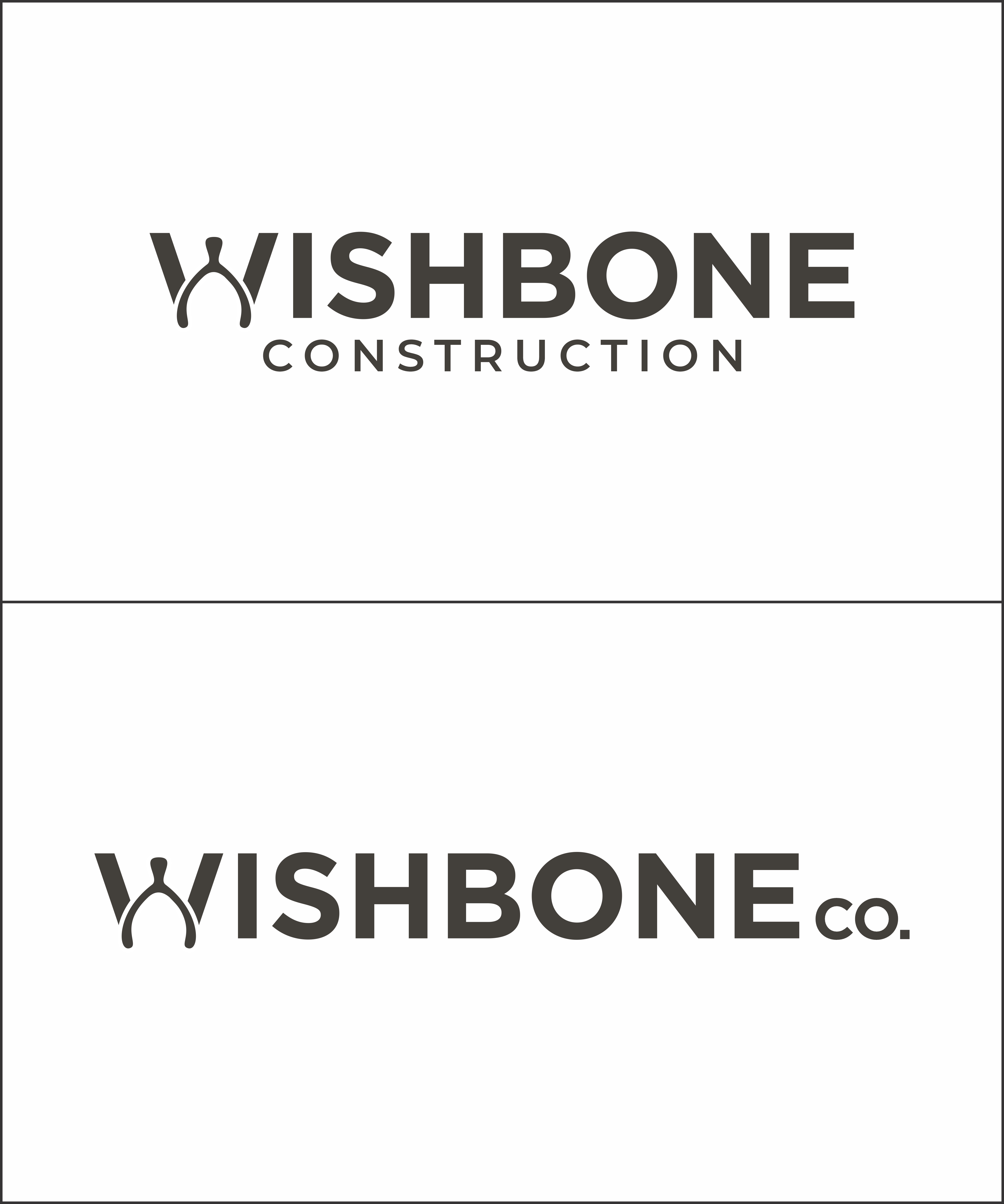 Logo Design by ismawan_7 for Wishbone Construction LLC | Design #29310657