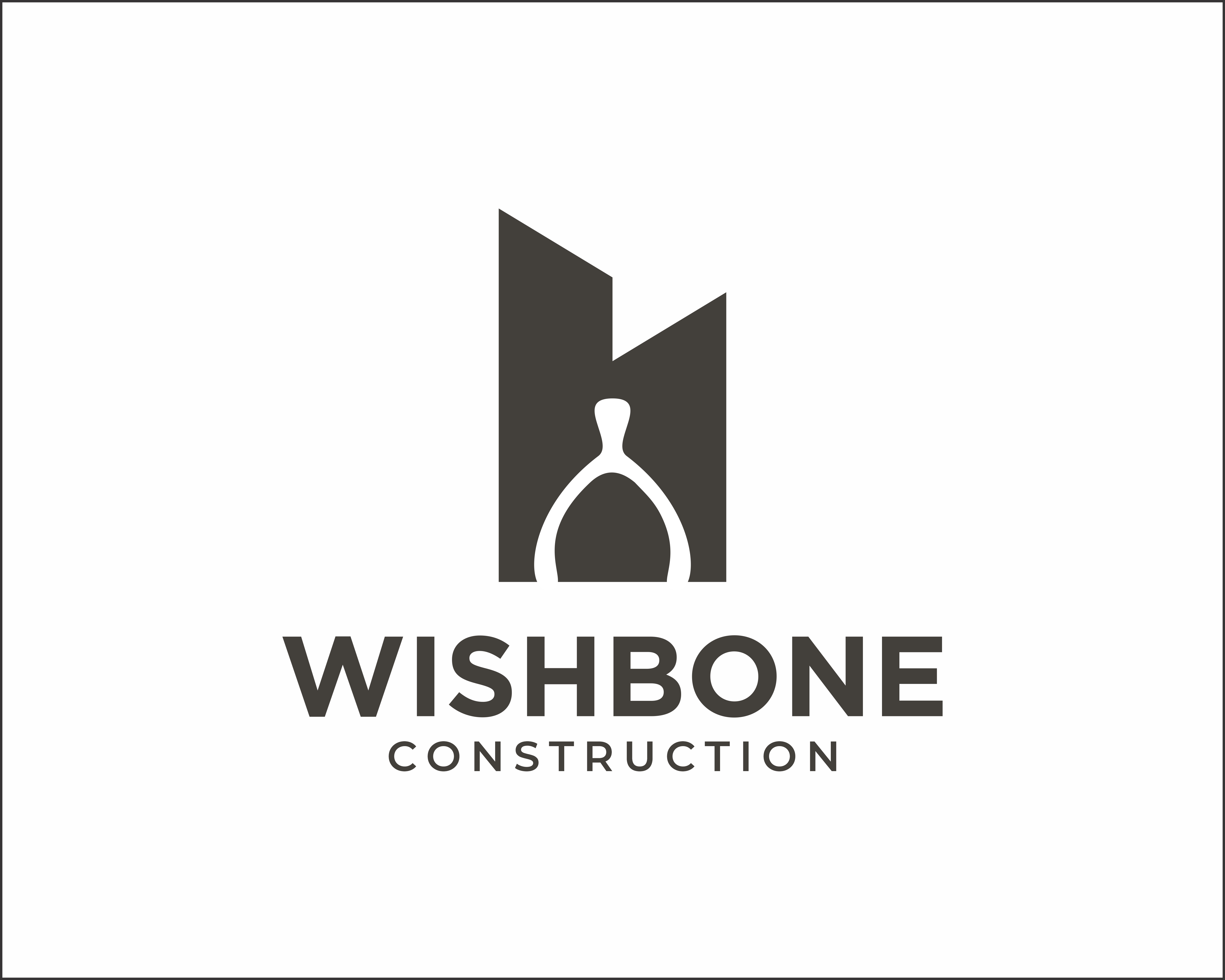 Logo Design by ismawan_7 for Wishbone Construction LLC | Design #29310773