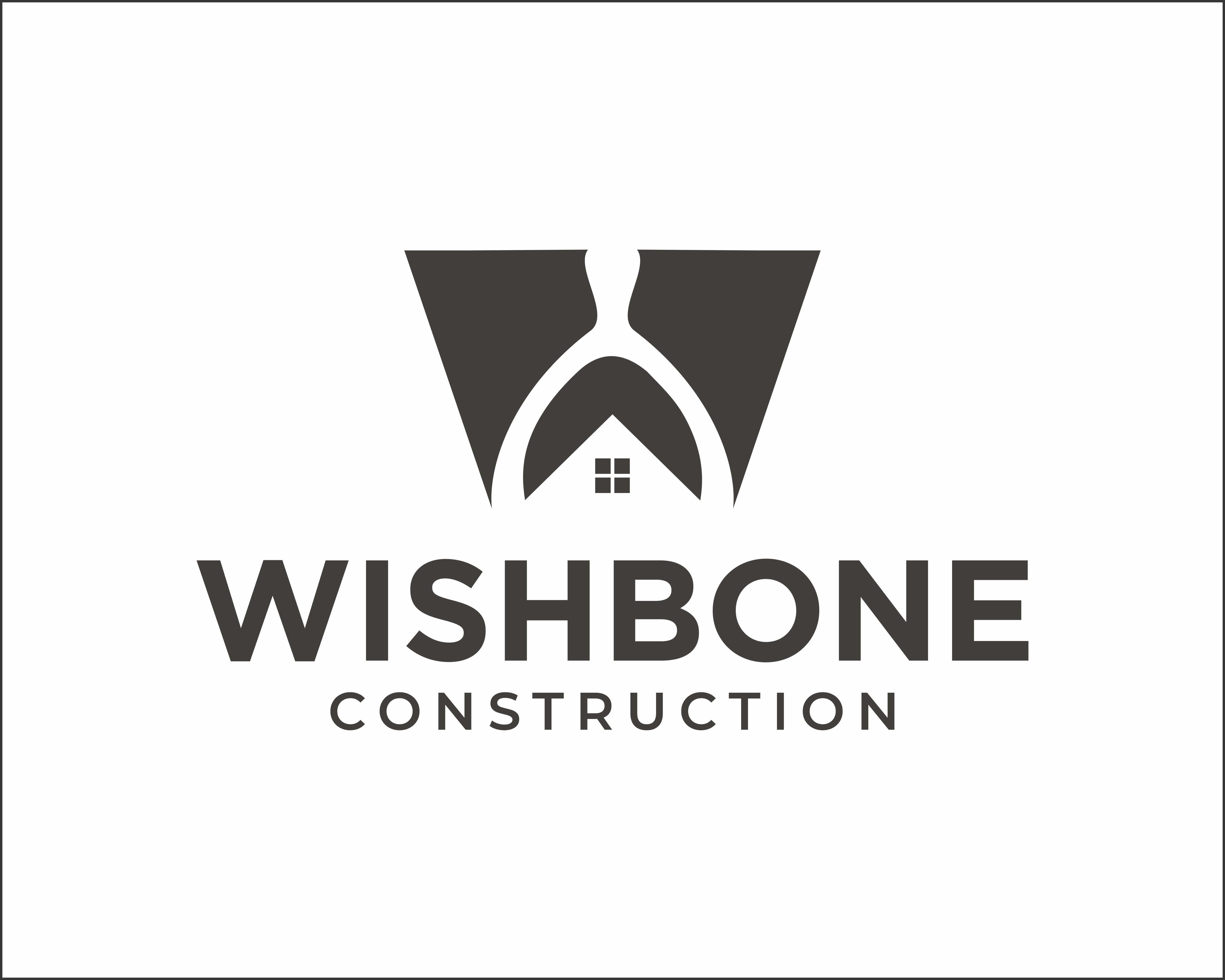 Logo Design by ismawan_7 for Wishbone Construction LLC | Design #29310803