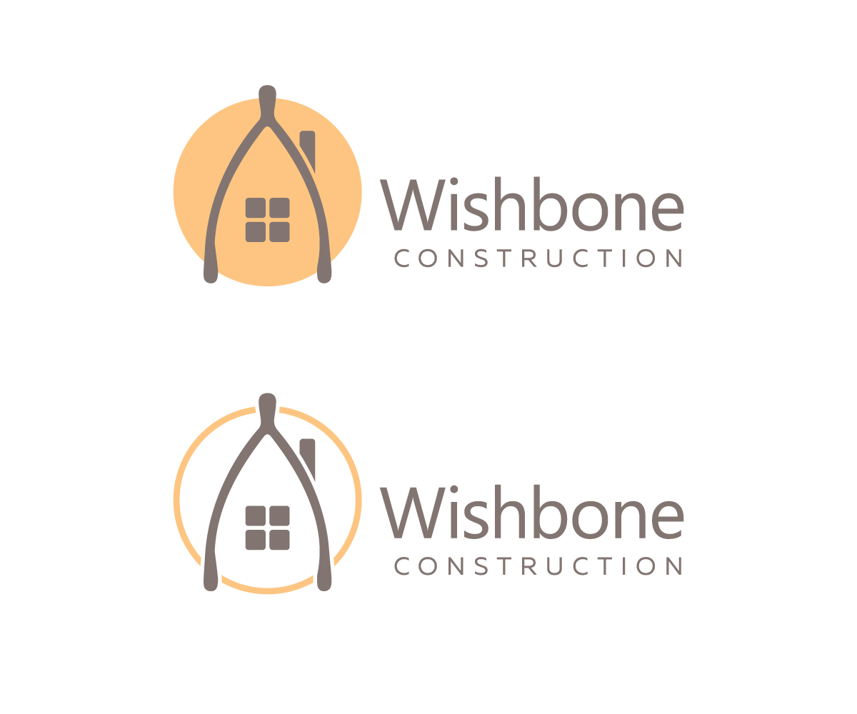 Logo Design by Lilie for Wishbone Construction LLC | Design #29294502