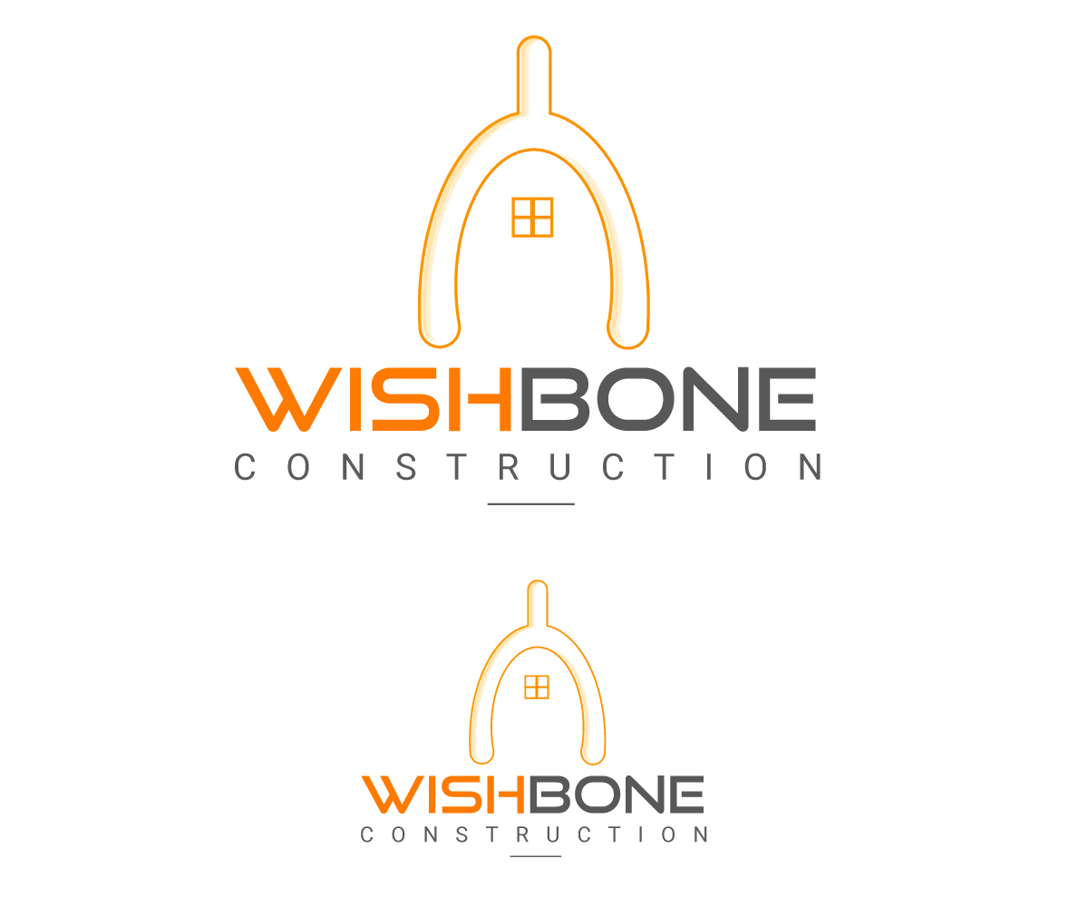 Logo Design by Paint-Tools for Wishbone Construction LLC | Design #29282736