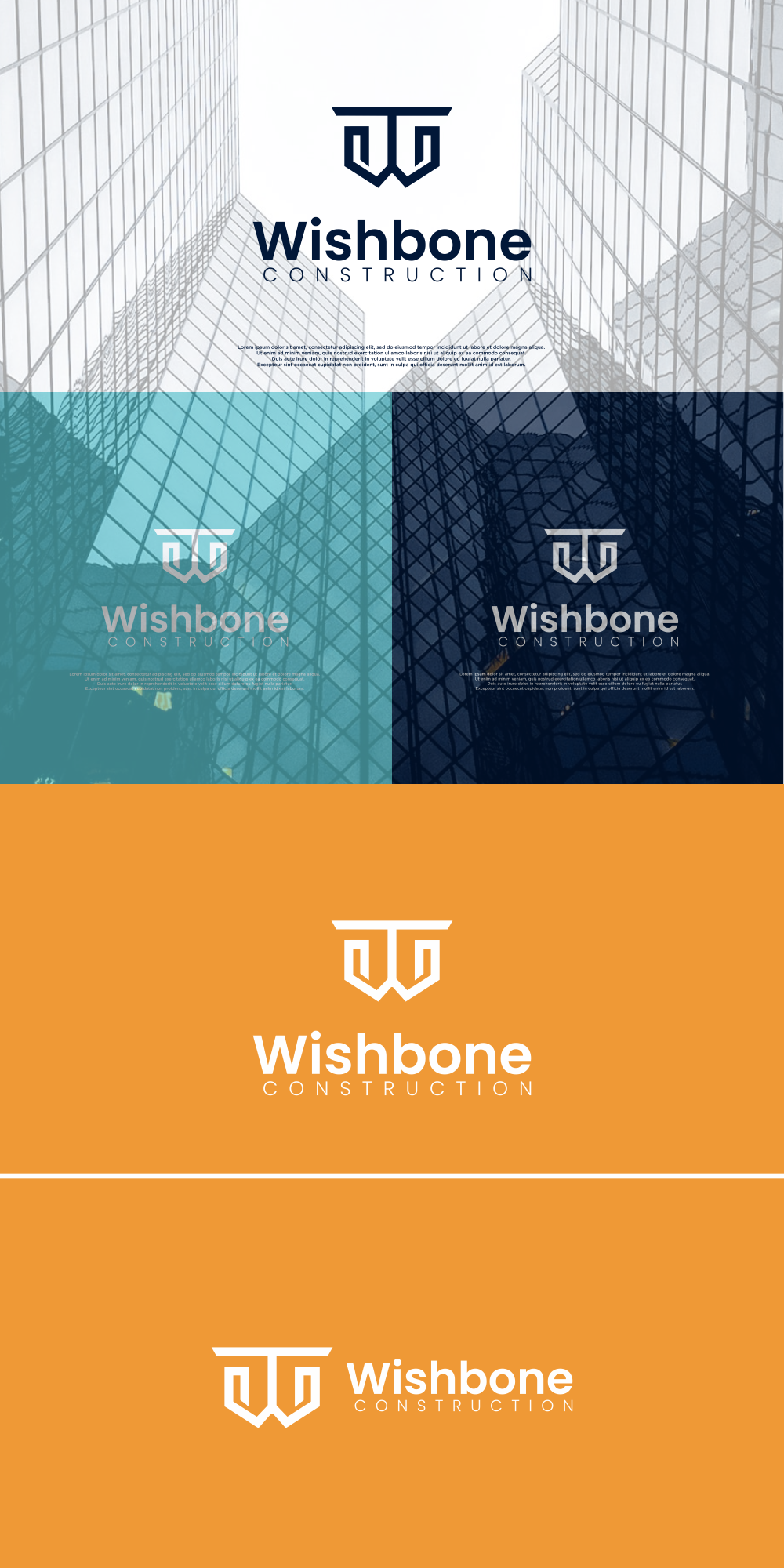 Logo Design by Elysa95 for Wishbone Construction LLC | Design #29310682