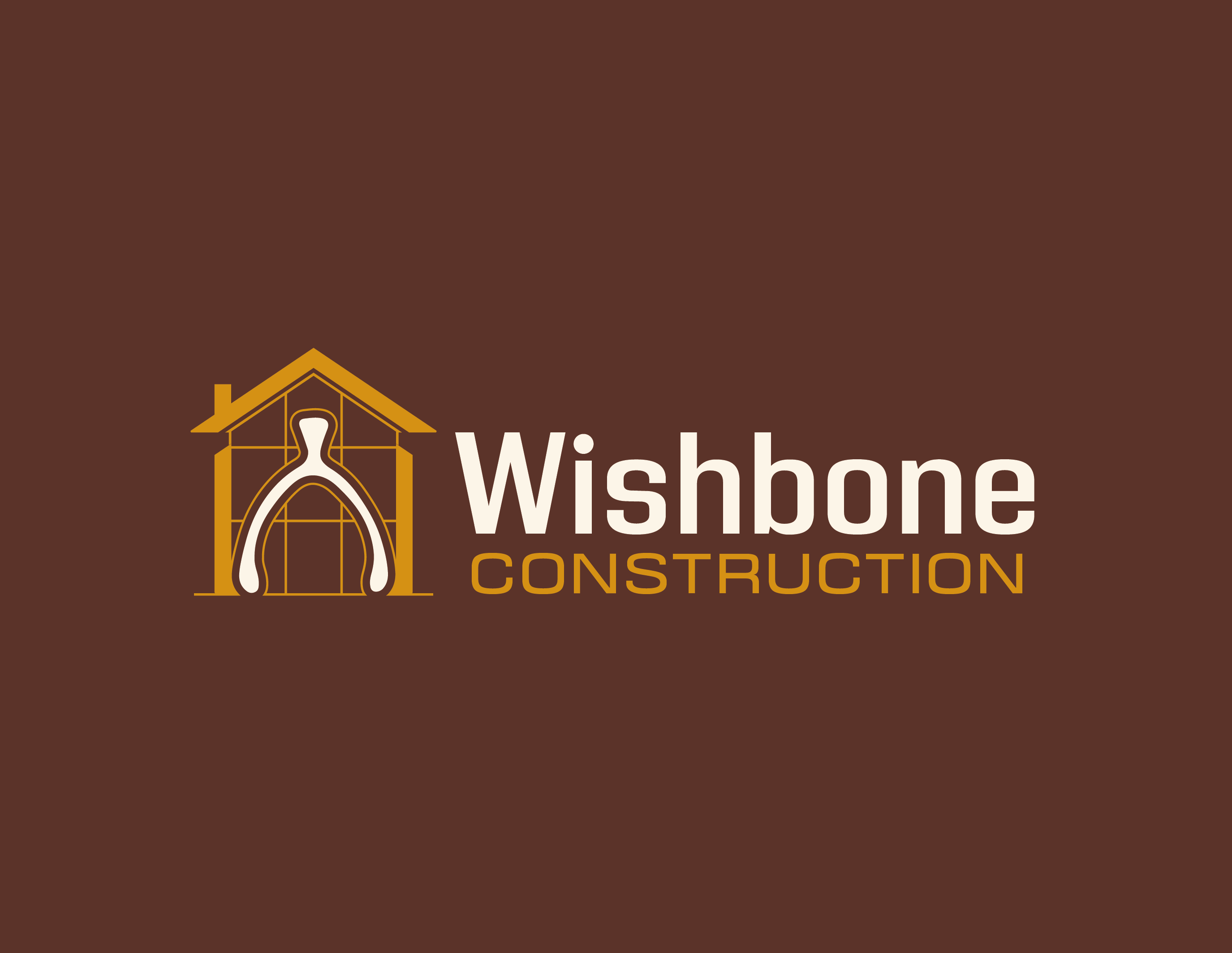 Logo Design by dhamkith for Wishbone Construction LLC | Design #29307519