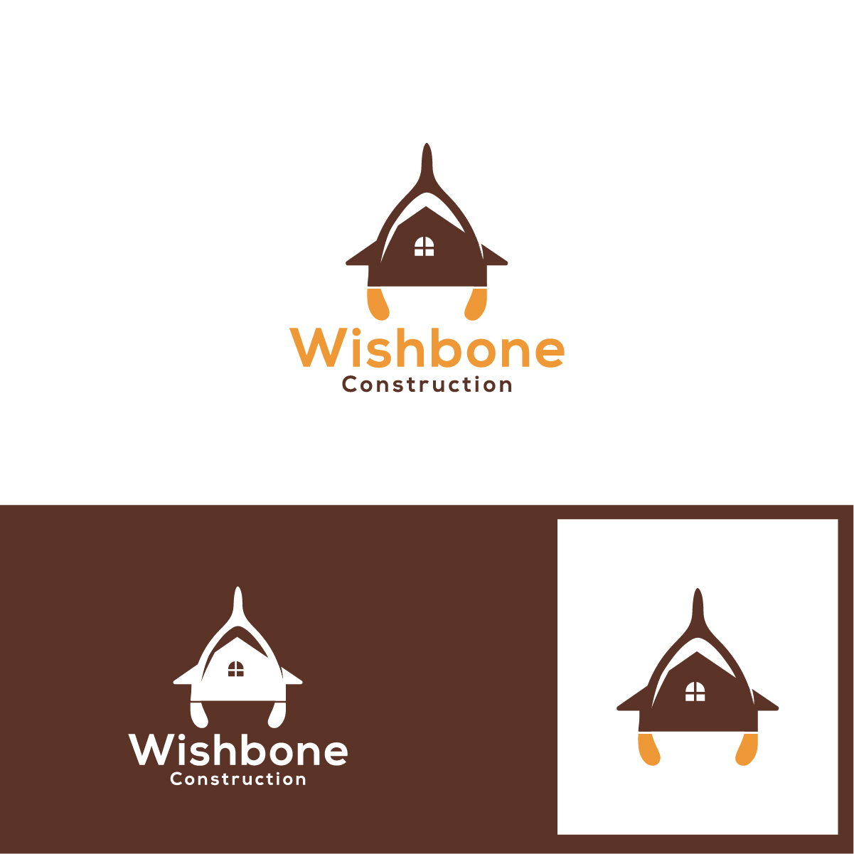 Logo Design by Deziners Zone for Wishbone Construction LLC | Design #29283430
