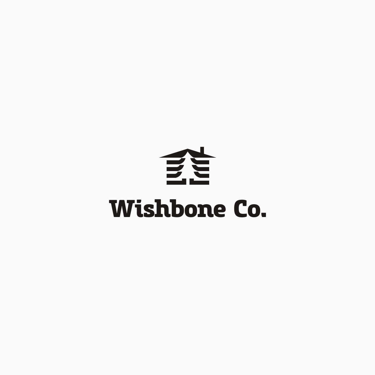 Logo-Design von gray mind für Wishbone Construction LLC | Design #29302553