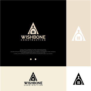 Logo Design by vintana for Wishbone Construction LLC | Design: #29305075
