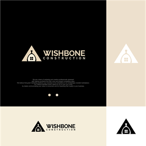 Logo Design by vintana for Wishbone Construction LLC | Design: #29309013