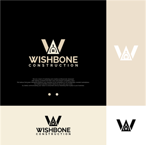 Logo Design by vintana for Wishbone Construction LLC | Design: #29309154