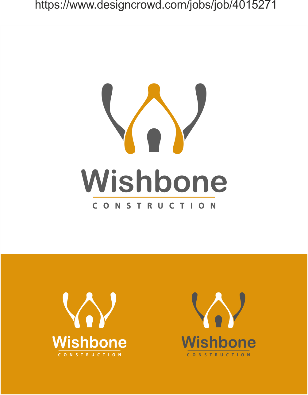 Design de Logo par finemedia.art pour Wishbone Construction LLC | Design #29291170