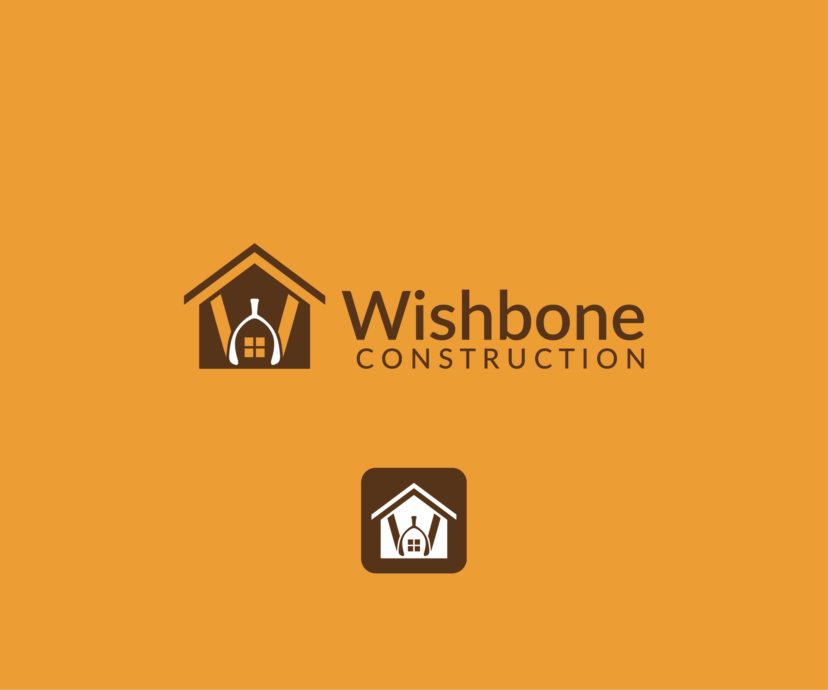 Logo Design by genzo for Wishbone Construction LLC | Design #29298732