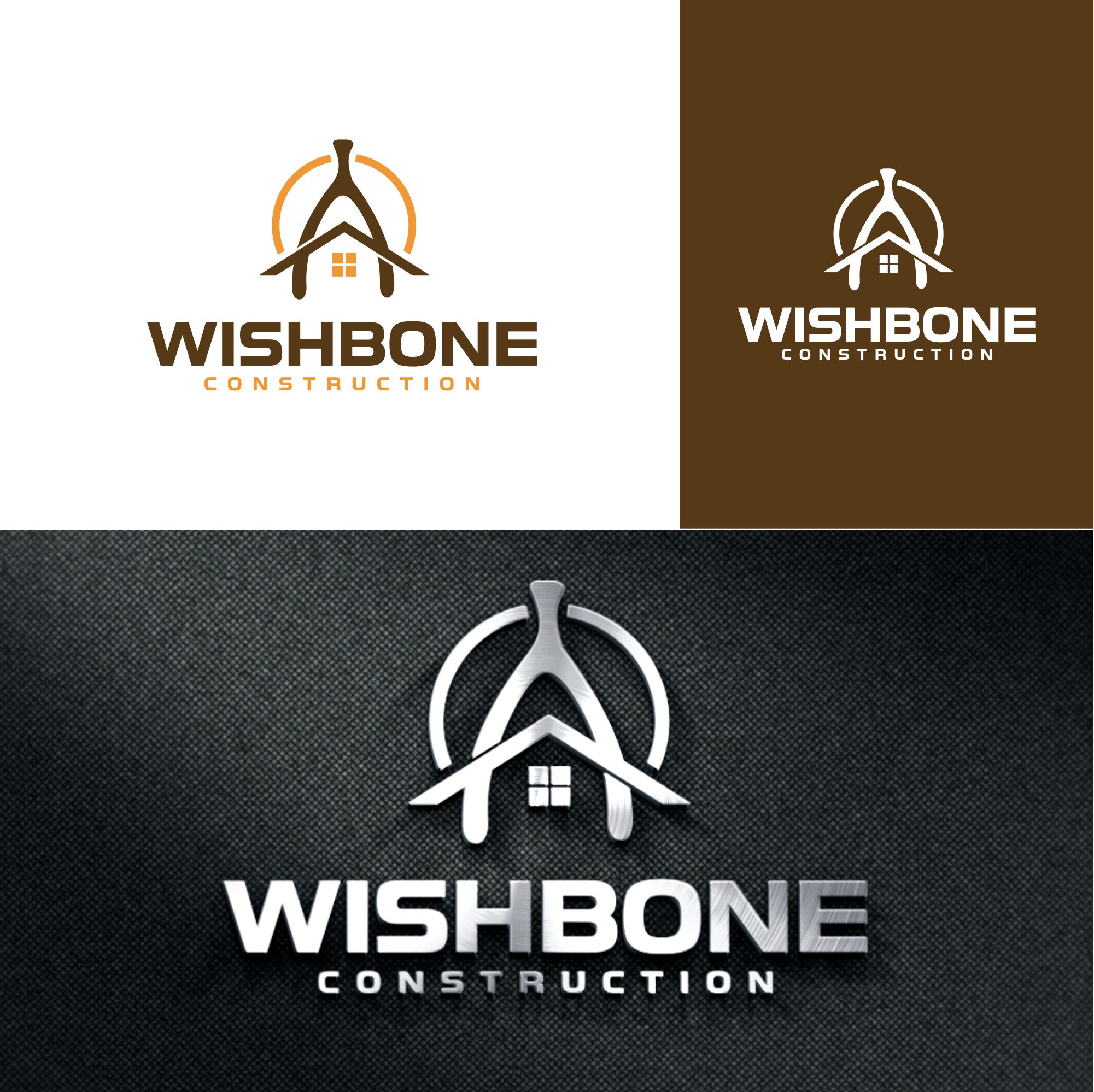 Logo Design by 92logo for Wishbone Construction LLC | Design #29281895