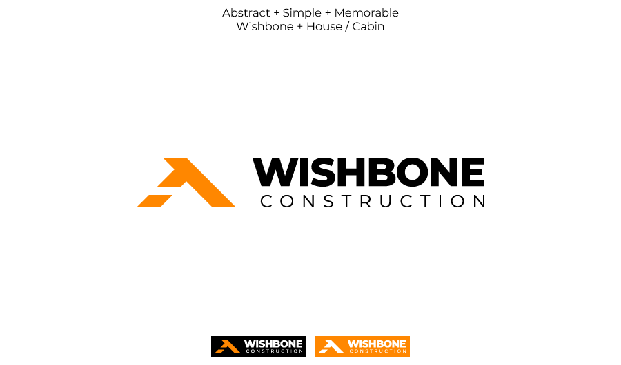 Logo Design by Sunilc for Wishbone Construction LLC | Design #29309918