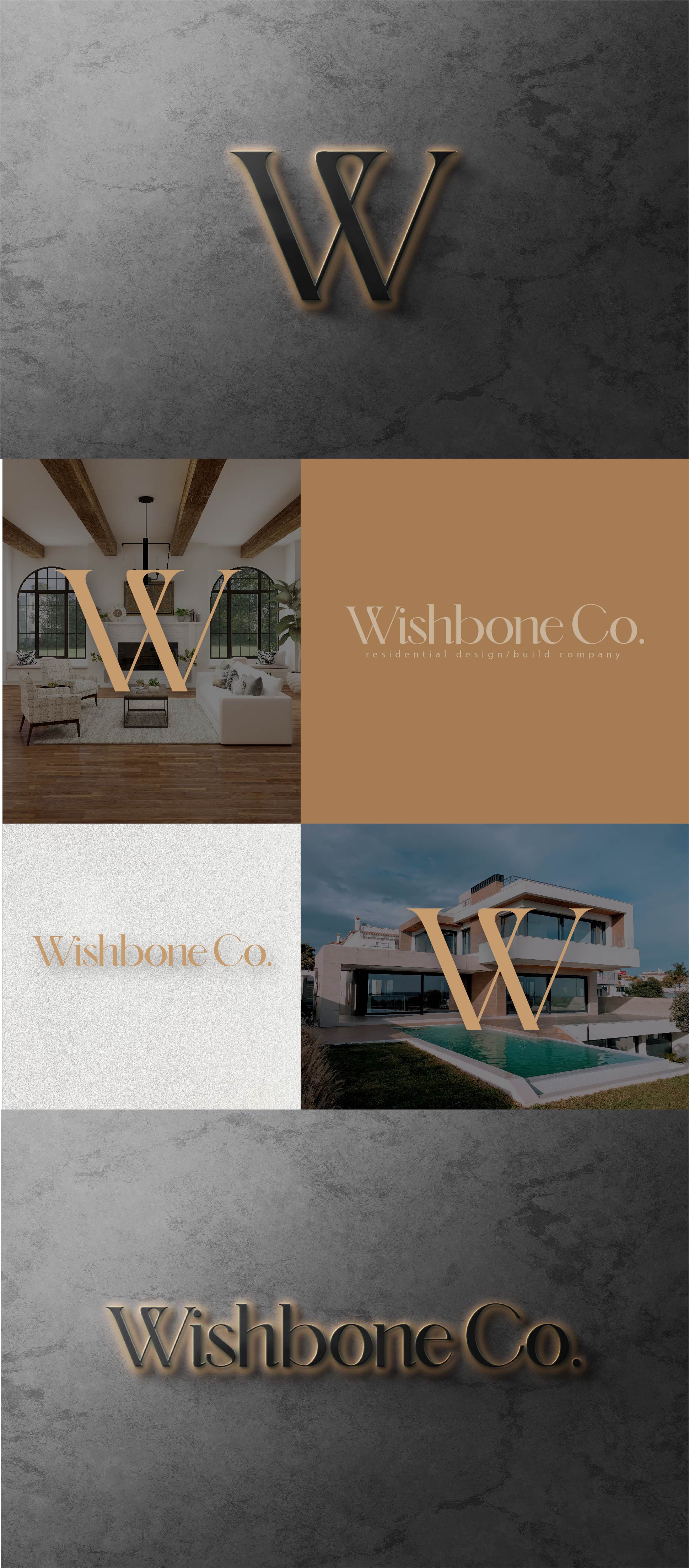Logo Design by miloje1207 for Wishbone Construction LLC | Design #29311144