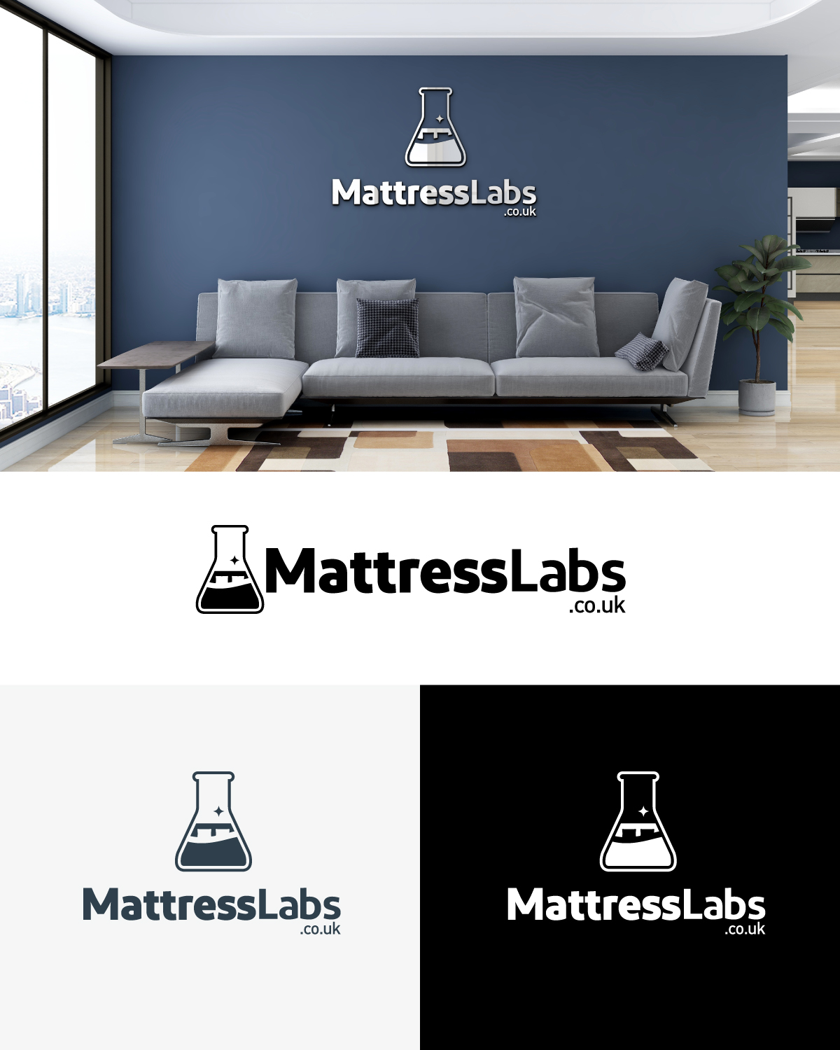 Logo Design by Sergio Coelho for The Bed Warehouse (W.Mids) Ltd | Design #29304151