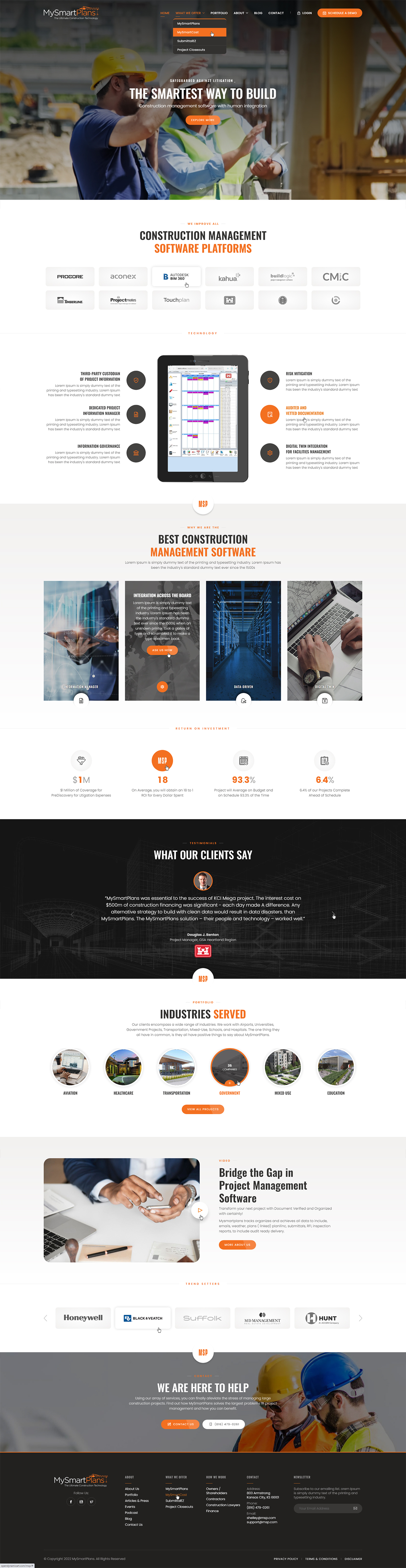 Web-Design von pkratica für Mysmartplans  | Design #29286899