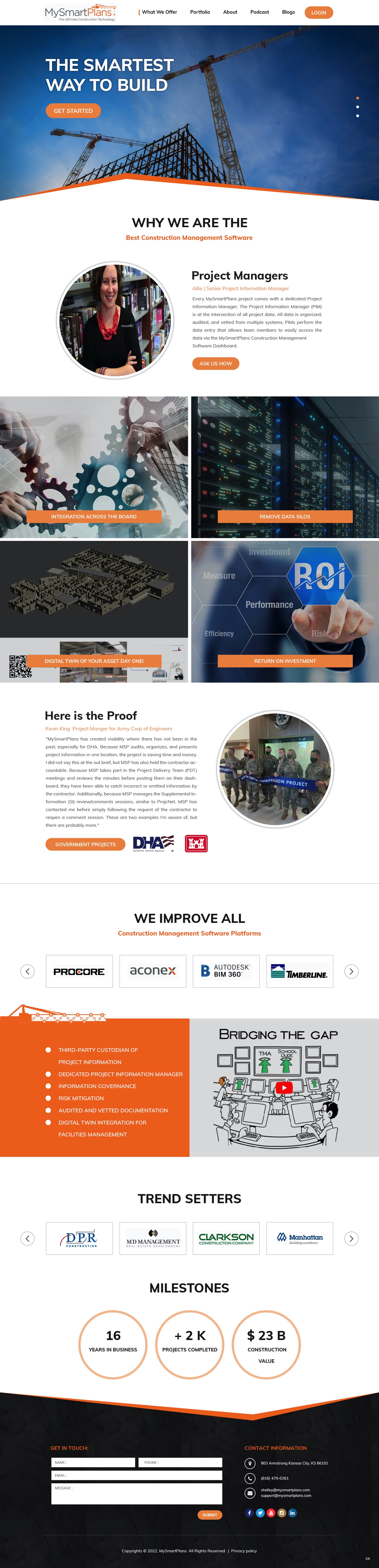Web Design by pb for Mysmartplans  | Design #29284174