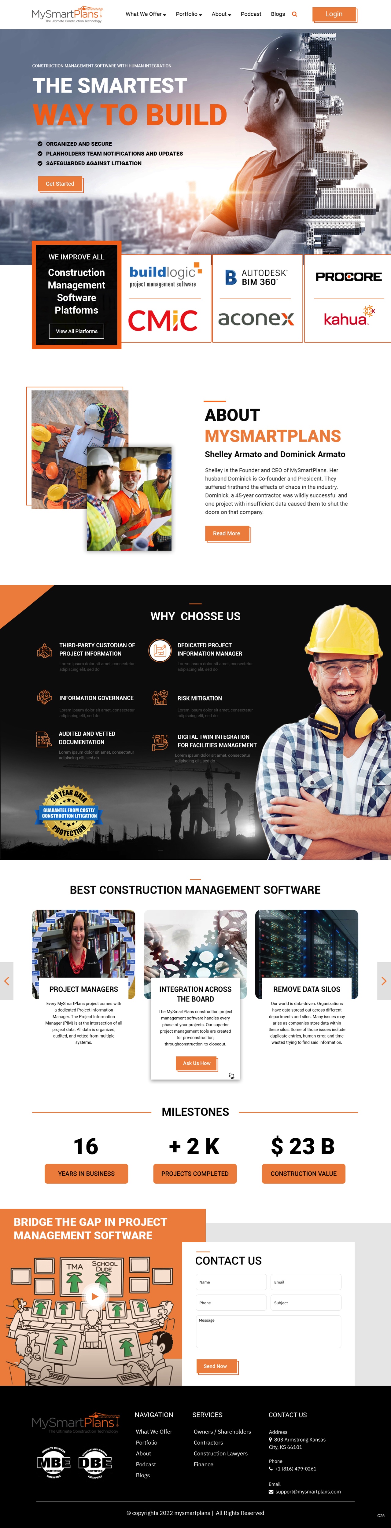 Web Design by pb for Mysmartplans  | Design #29284176
