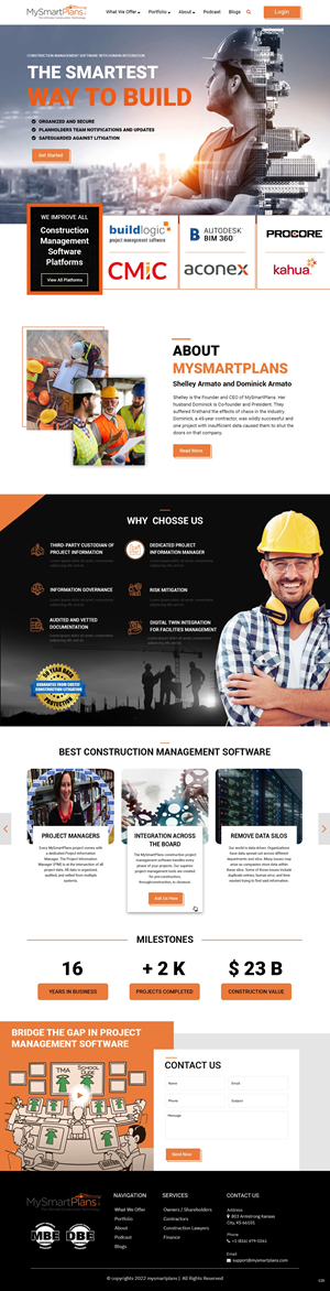 Diseño Web por pb para Mysmartplans  | Diseño: #29284176