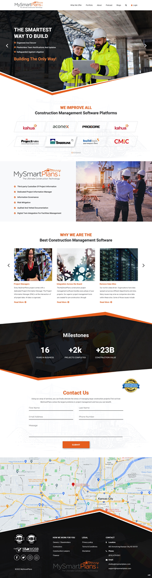 Diseño Web por pb para Mysmartplans  | Diseño: #29284177
