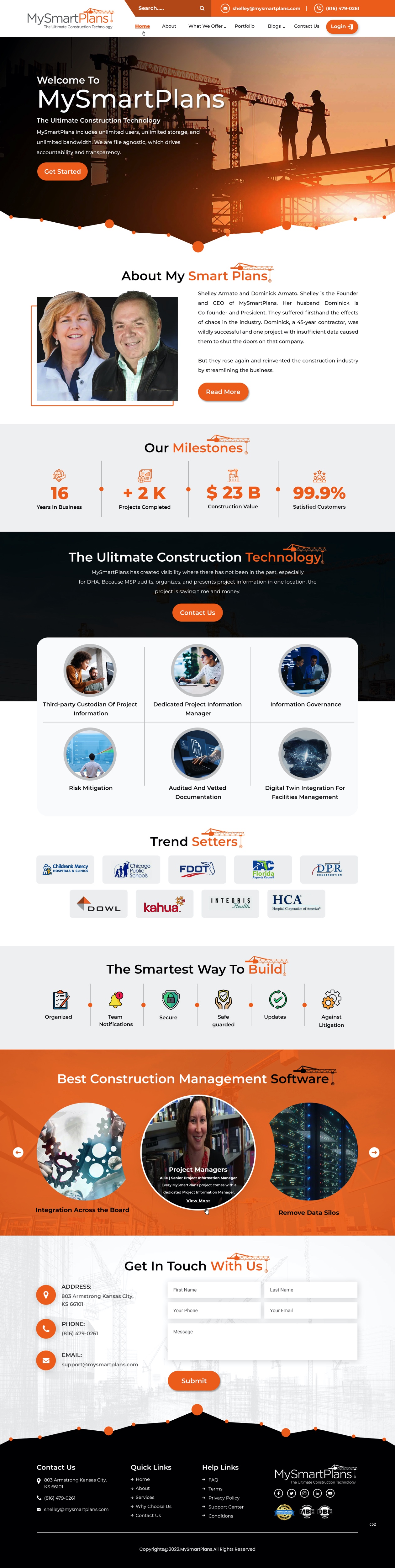 Diseño Web por pb para Mysmartplans  | Diseño #29284188