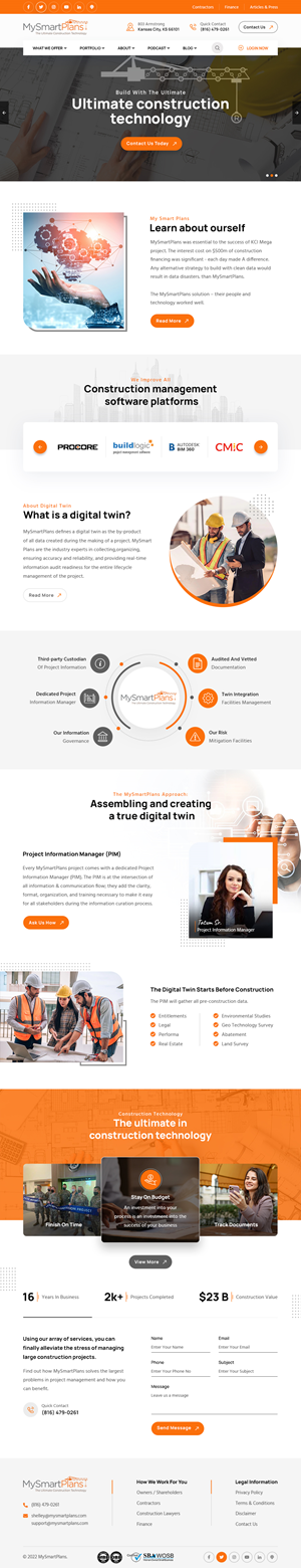 Diseño Web por sai.designer87 para Mysmartplans  | Diseño: #29289290