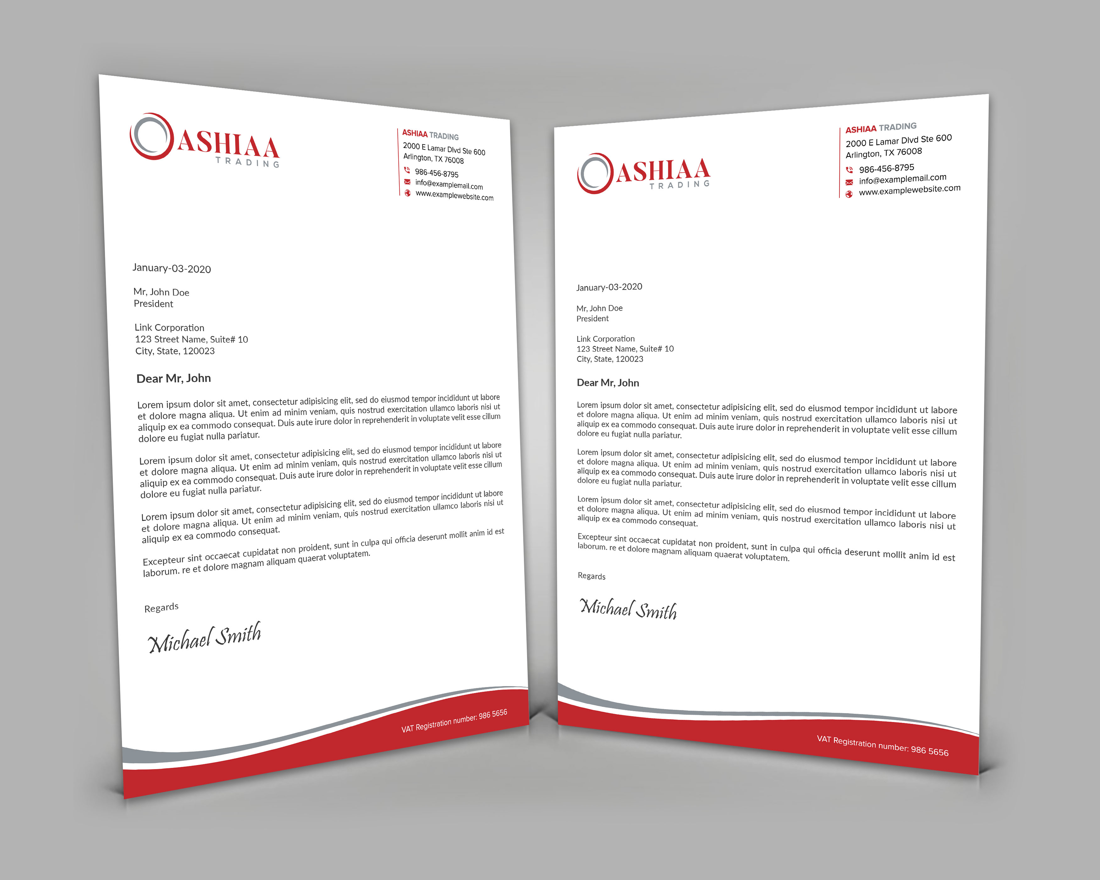 Letterhead Design by sadikul islam for this project | Design #29284464