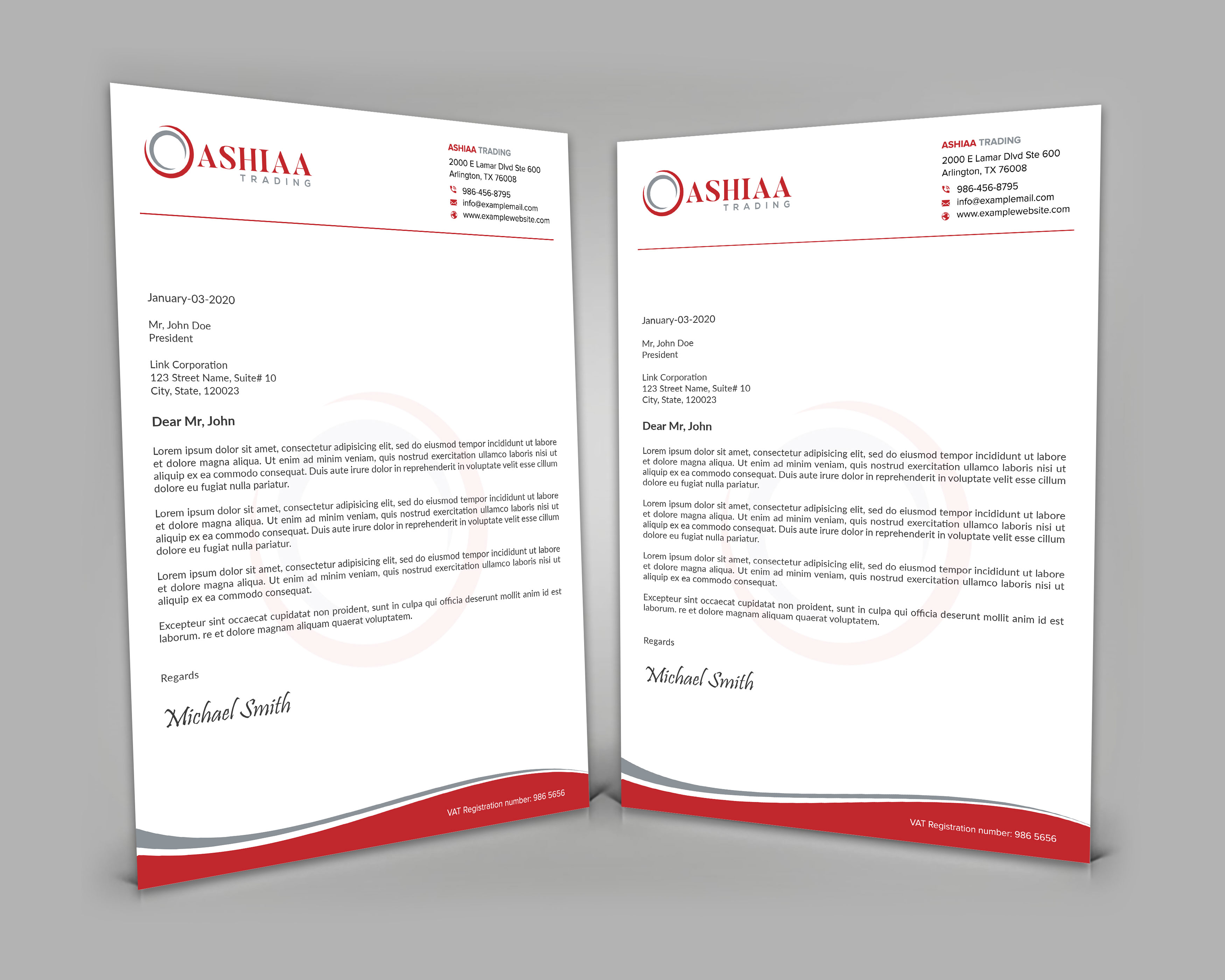 Letterhead Design by sadikul islam for this project | Design #29284469