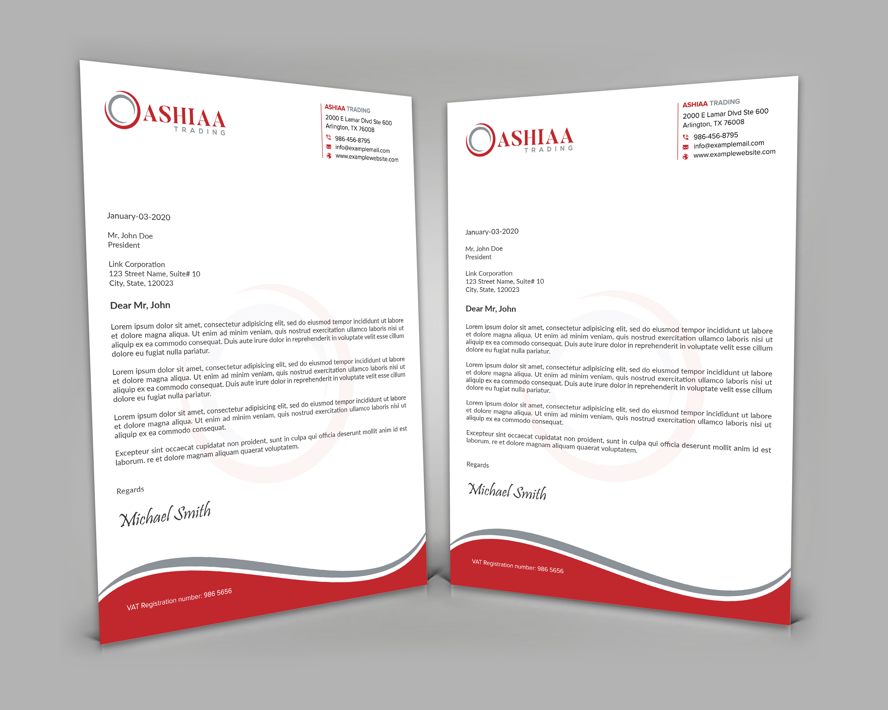 Letterhead Design by sadikul islam for this project | Design #29287623
