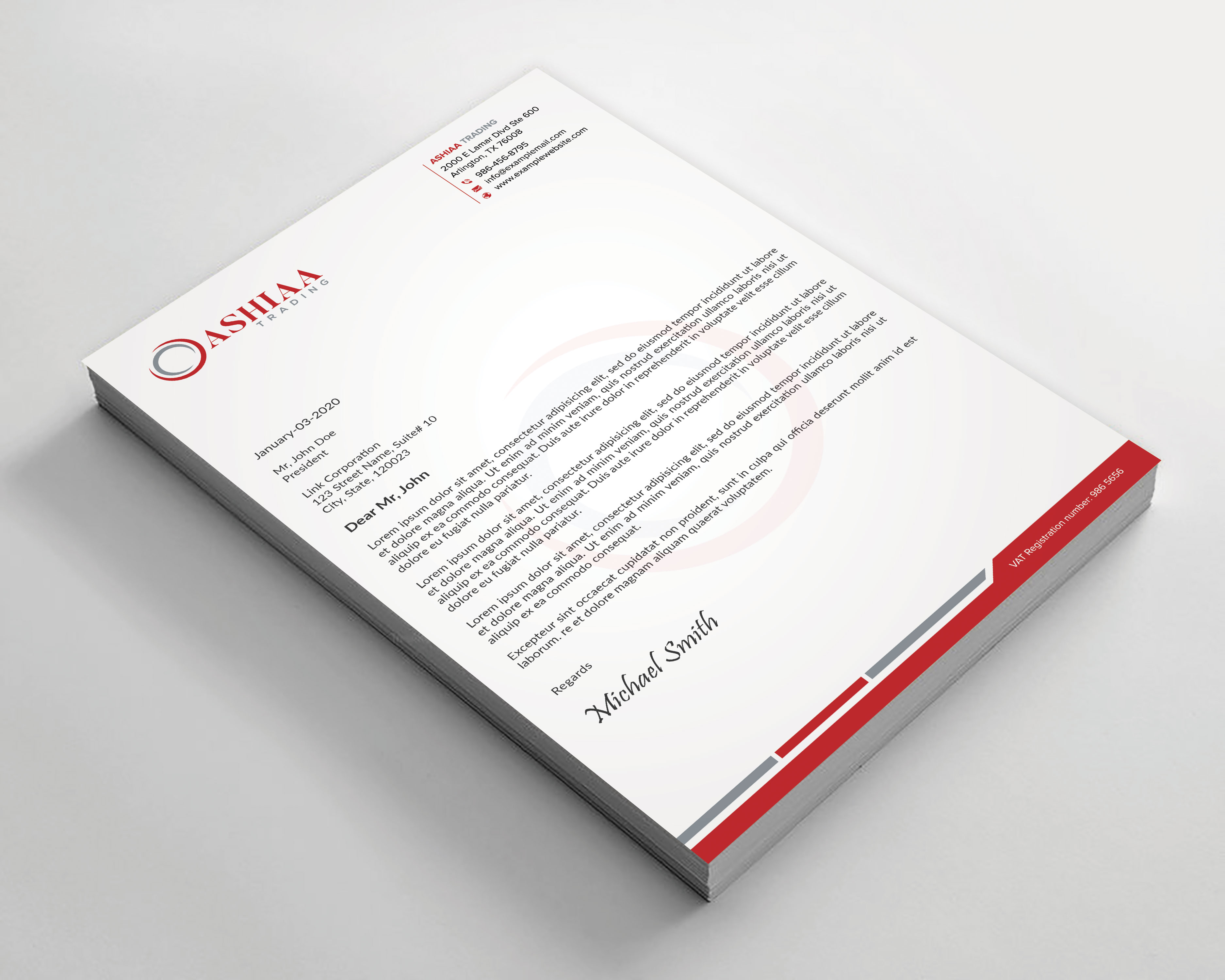 Briefkopf-Design von sadikul islam für dieses Projekt | Design #29289915