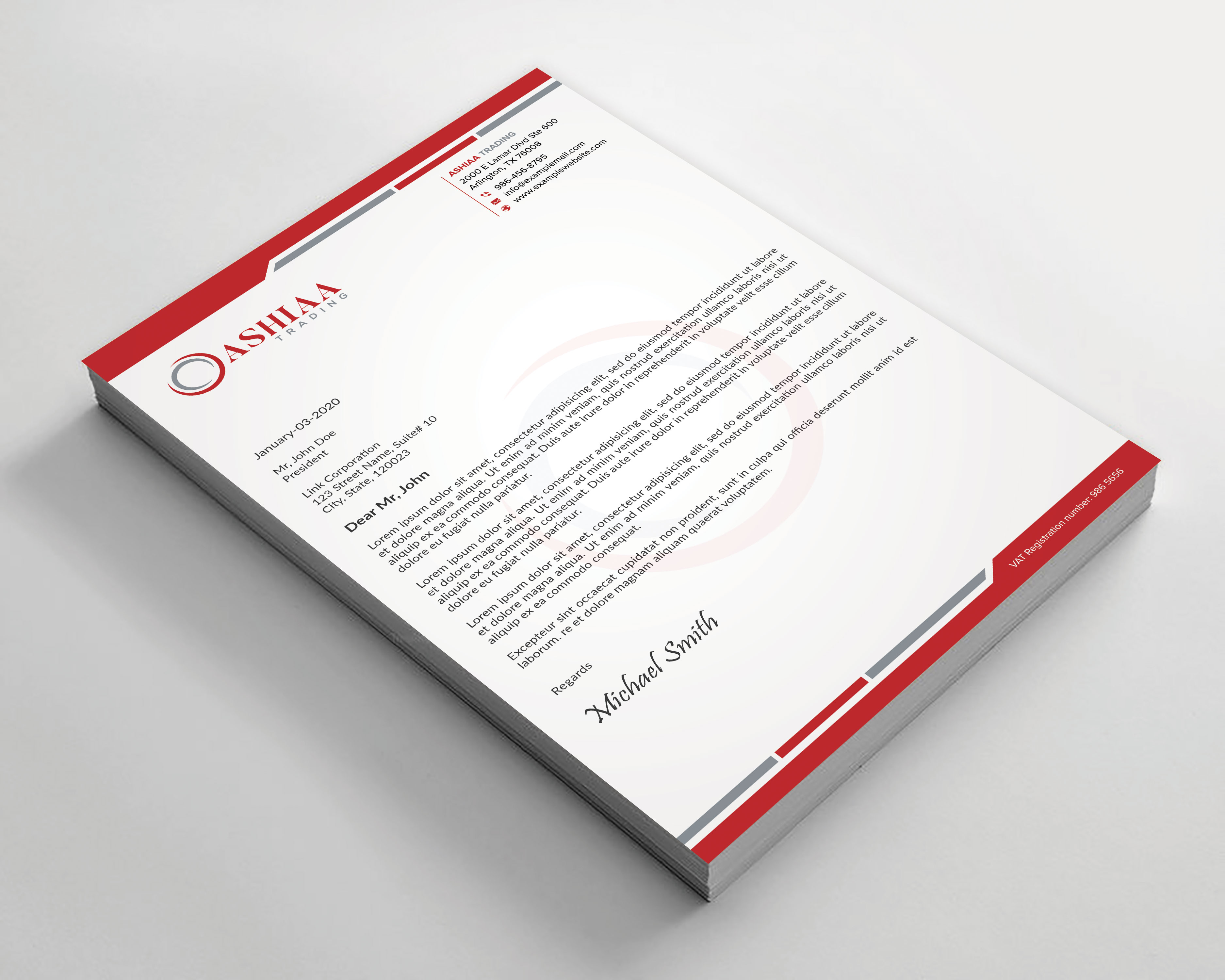 Briefkopf-Design von sadikul islam für dieses Projekt | Design #29289921