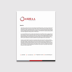 Letterhead Design by Design Motion for this project | Design: #29282940