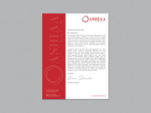 Letterhead Design by Creative Moon Design for this project | Design: #29284390