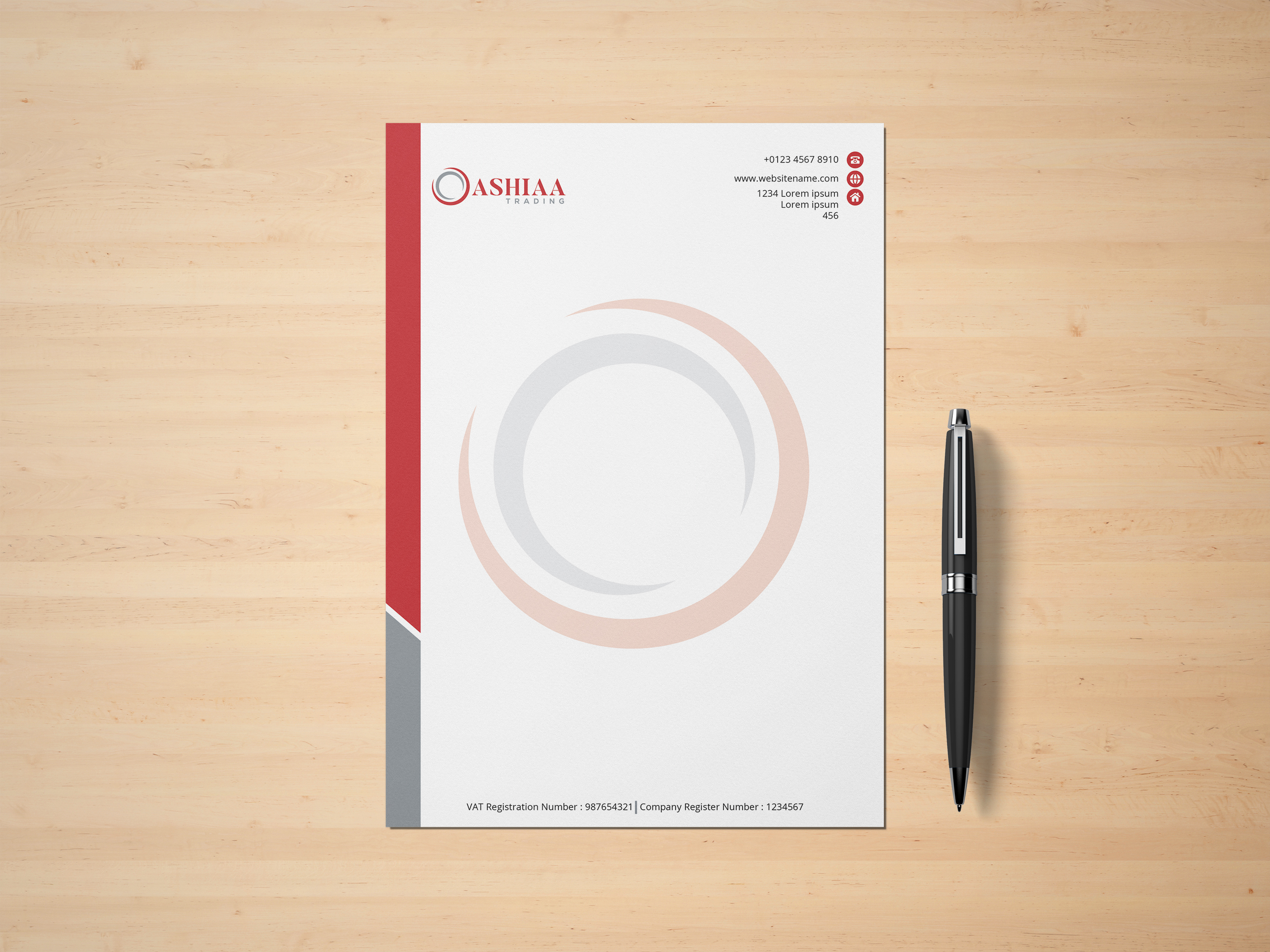 Letterhead Design by Mr__Designer for this project | Design #29290473