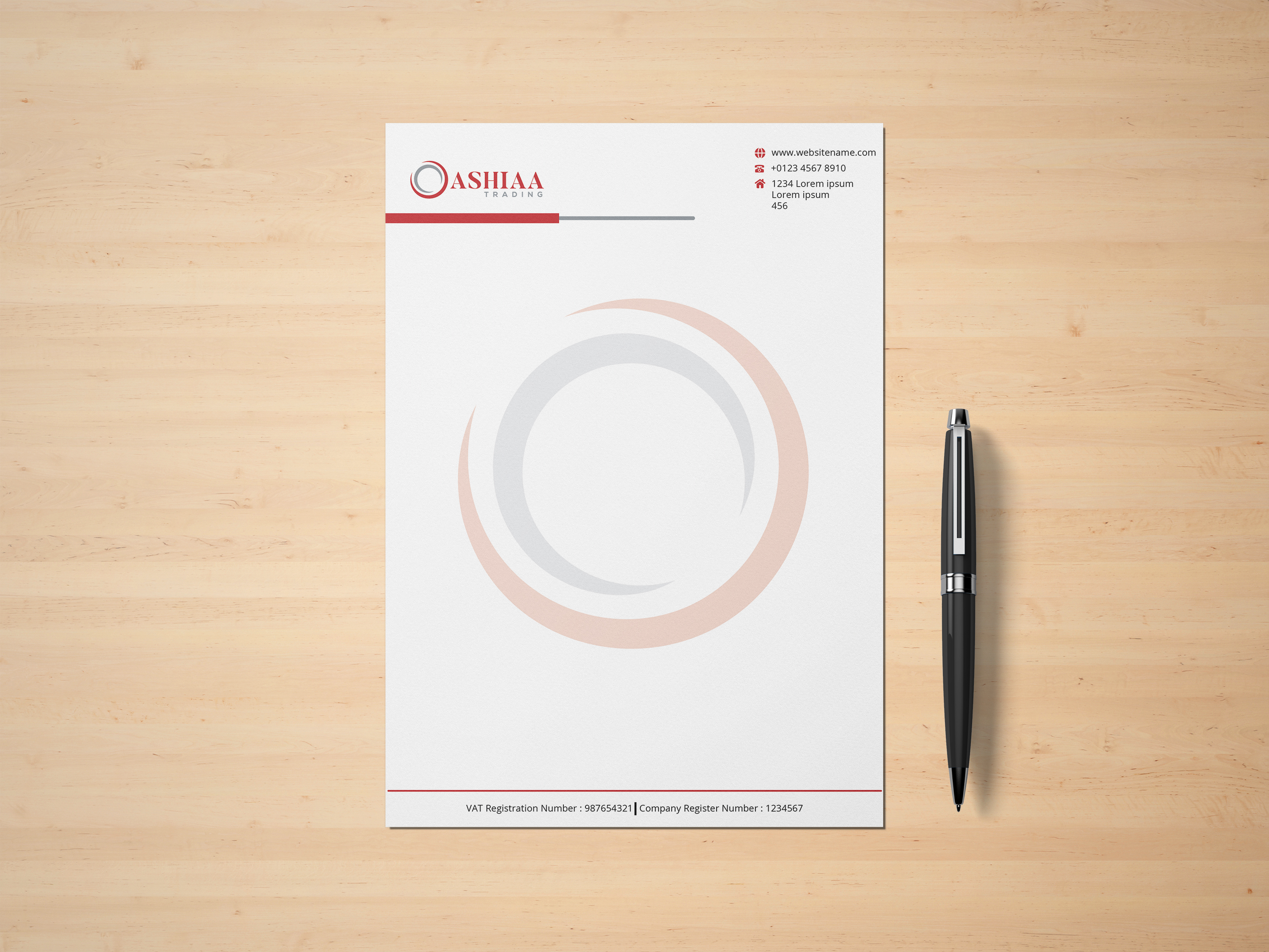Letterhead Design by Mr__Designer for this project | Design #29290484