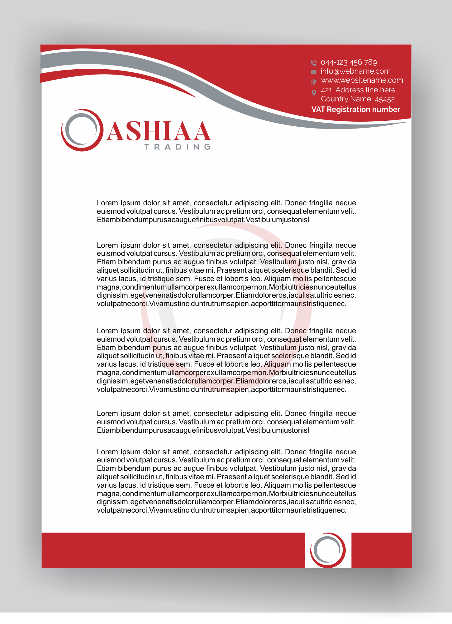 Letterhead Design by jk_studio for this project | Design #29283261