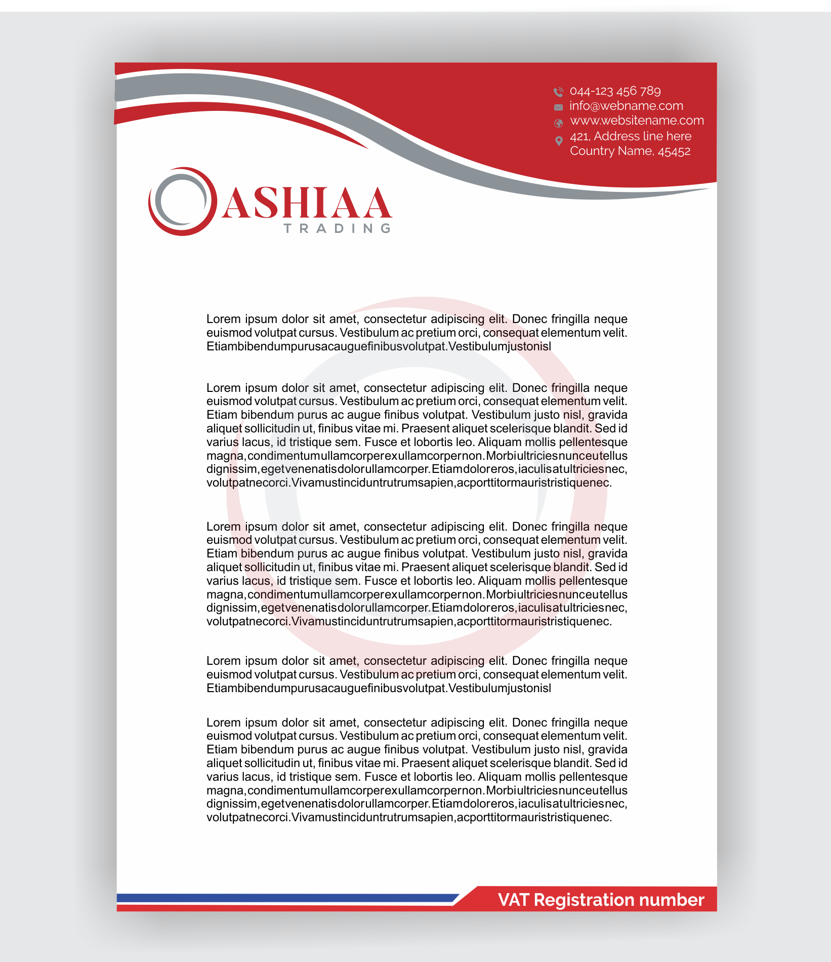 Letterhead Design by jasmeen1975 for this project | Design #29302514