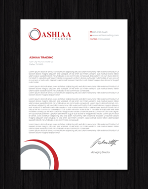 Letterhead Design by artbitin