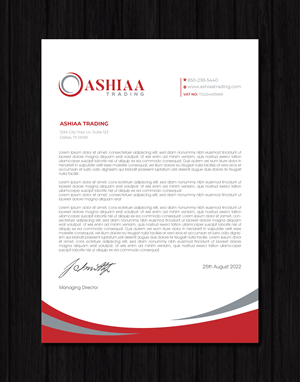 Letterhead Design by artbitin for this project | Design: #29280669