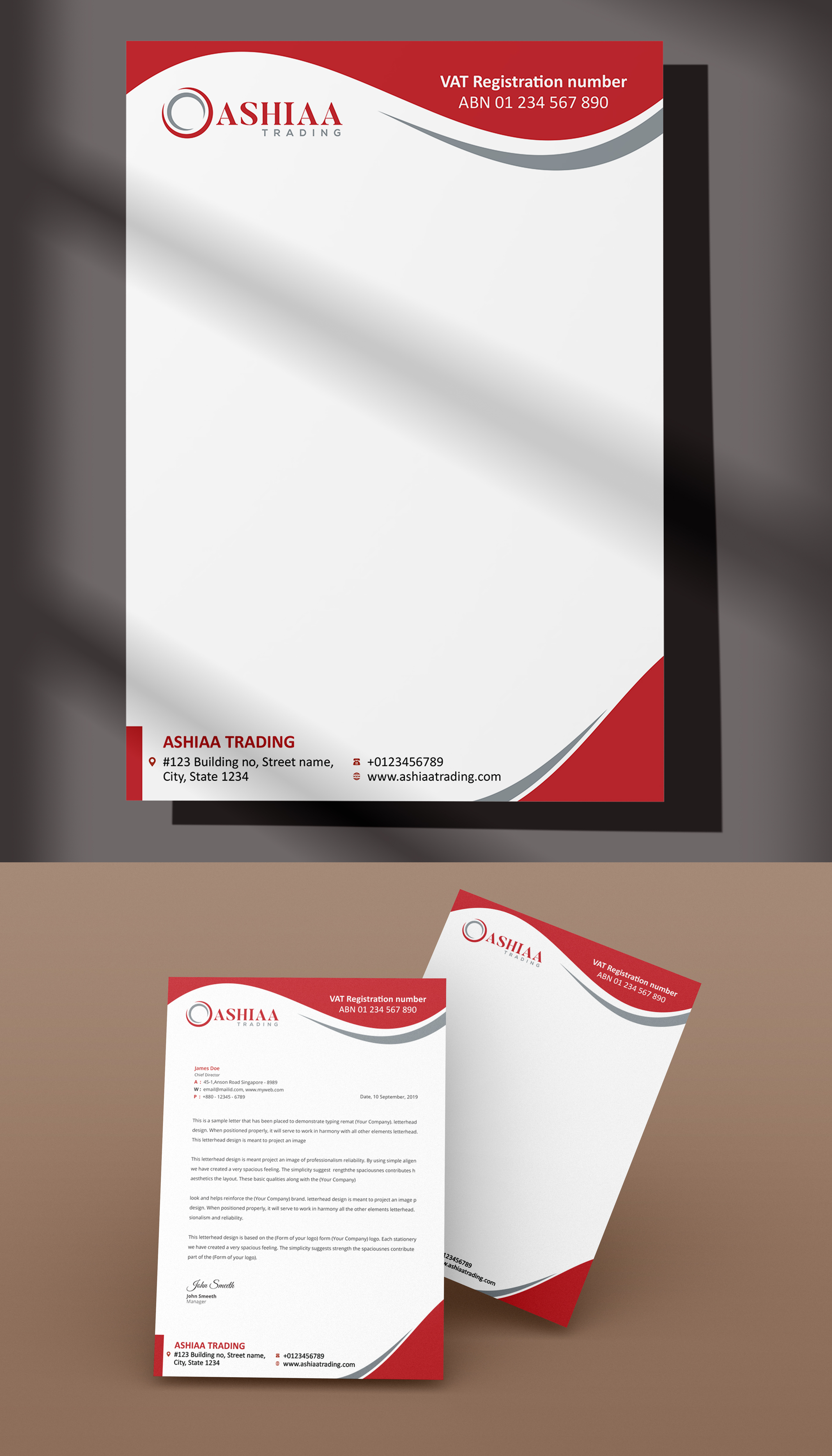 Briefkopf-Design von anshtoyj für dieses Projekt | Design #29281937