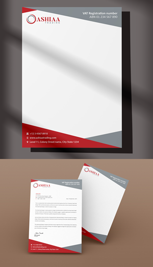Briefkopf-Design von anshtoyj für dieses Projekt | Design: #29282505