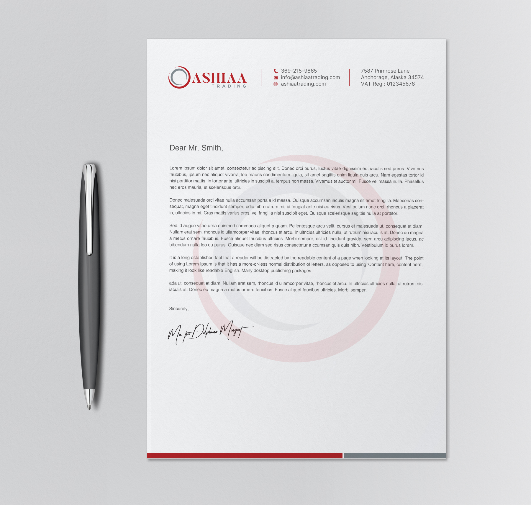 Letterhead Design by chandrayaan.creative for this project | Design #29286865
