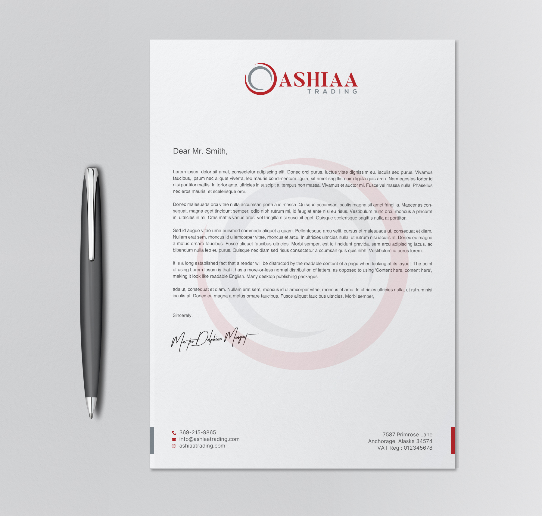 Letterhead Design by chandrayaan.creative for this project | Design #29286867