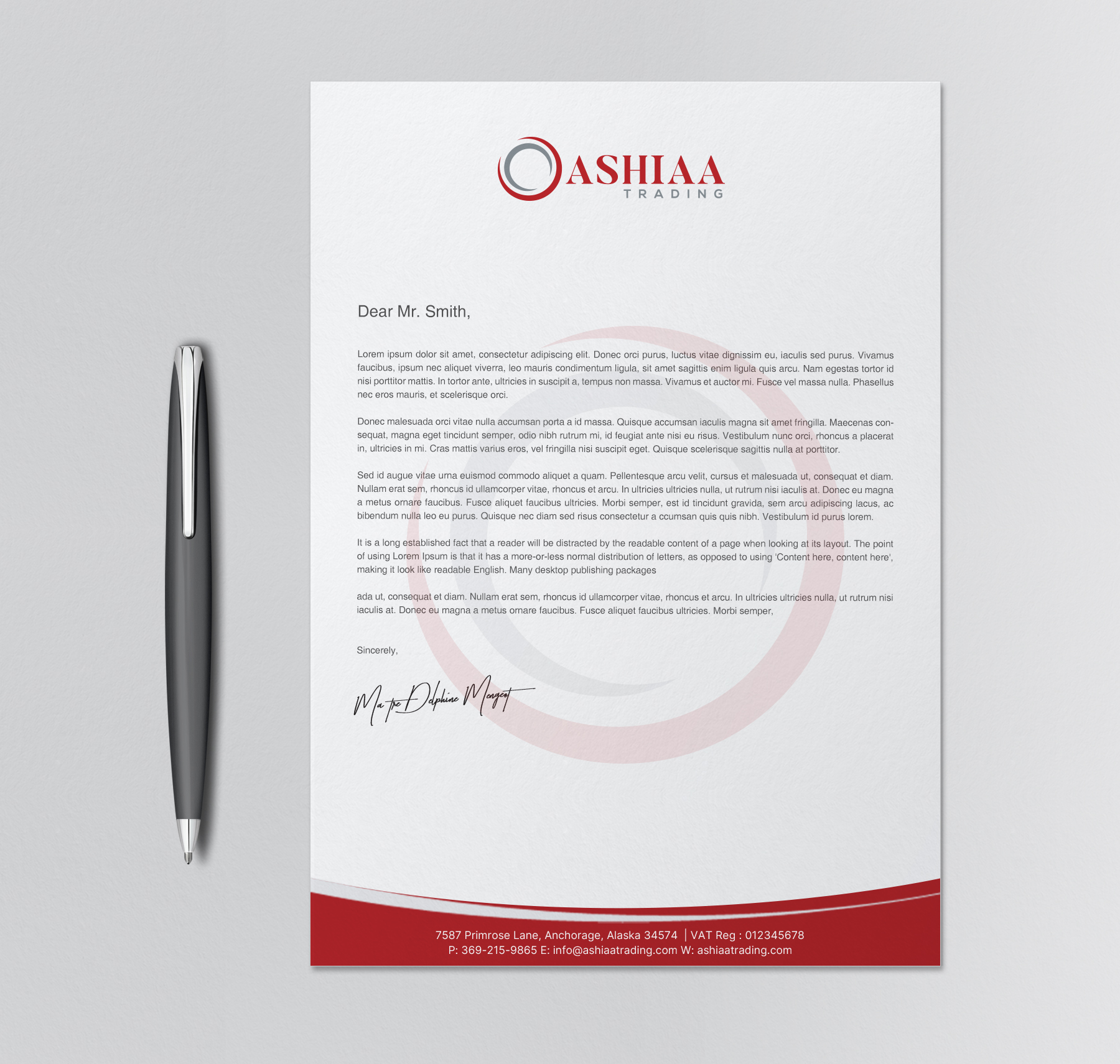 Letterhead Design by chandrayaan.creative for this project | Design #29286868