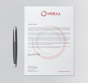 Letterhead Design by chandrayaan.creative for this project | Design: #29286870