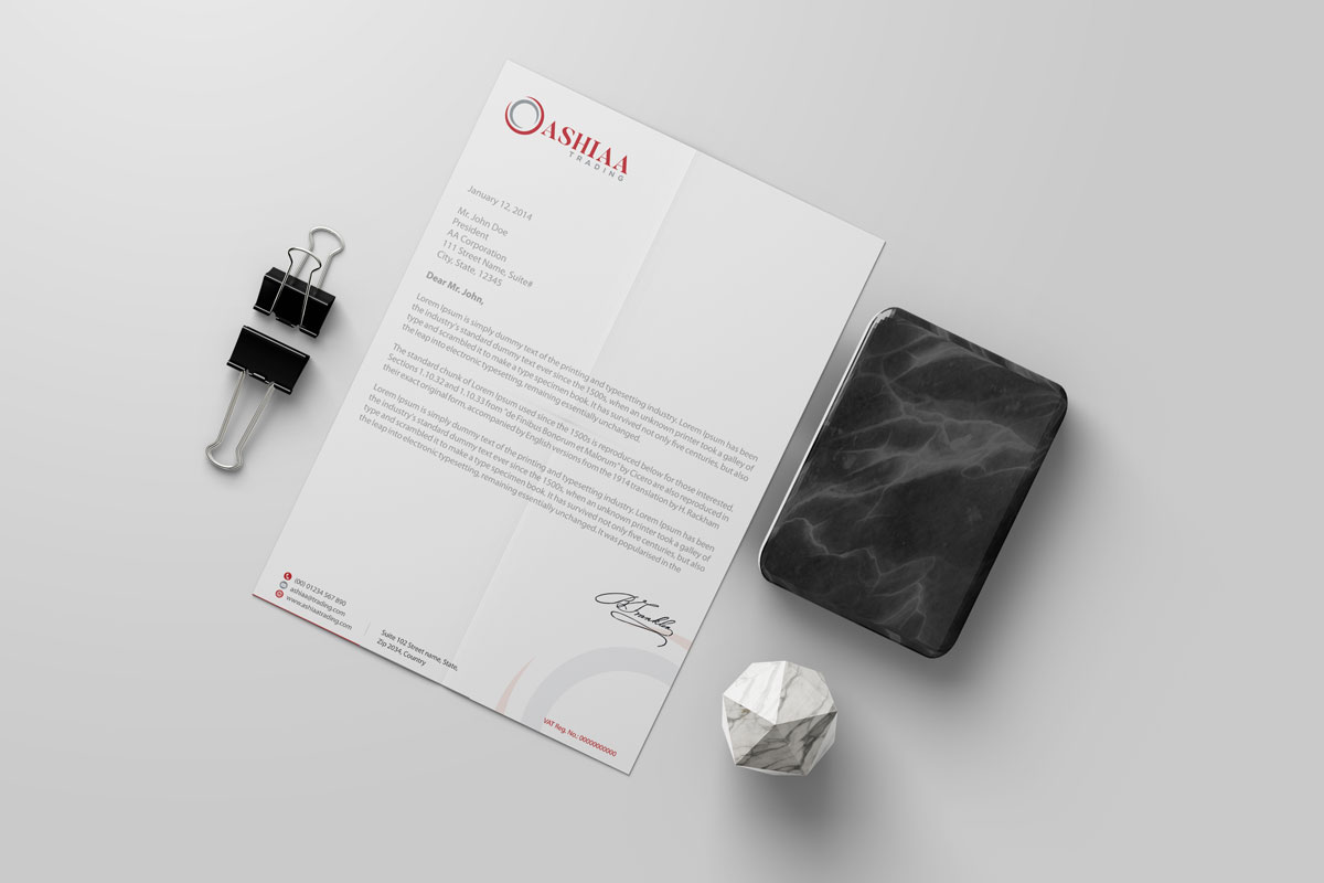Letterhead Design by alpesh9520 for this project | Design #29289799