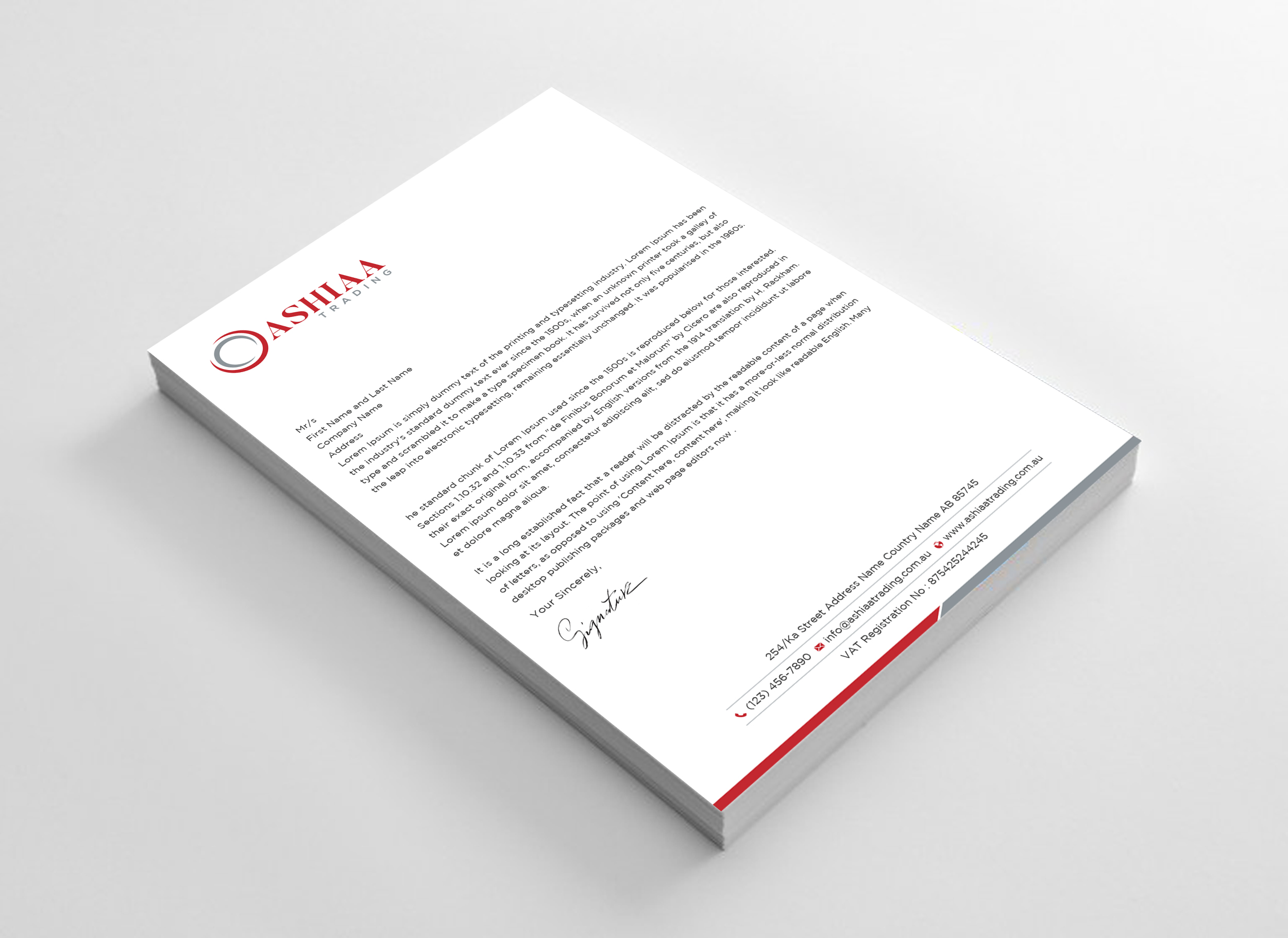 Briefkopf-Design von Uttom 2 für dieses Projekt | Design #29281742