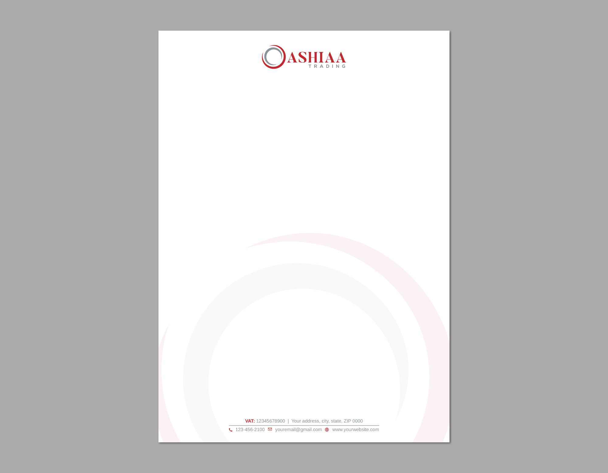 Letterhead Design by Imagine design000 for this project | Design #29284230
