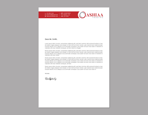 Letterhead Design by Imagine design000 for this project | Design: #29284239